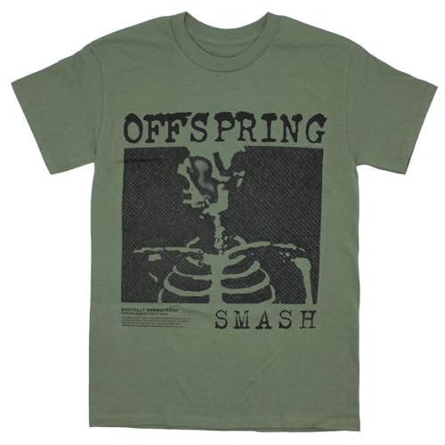 Men's Offspring Military Smash T-Shirt Large Military Green XL von ERVBfddaz