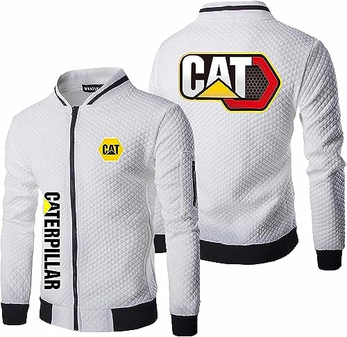 ERWAAD Herren Sweatshirt für C.A.T Reiß Verschluss Strickjacke Warme Kapuzen Pullover Herbst/Winter Jacke Mantel-C||L von ERWAAD