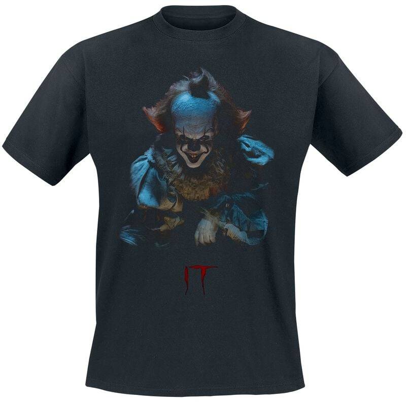 ES Pennywise - Grin T-Shirt schwarz in L von ES