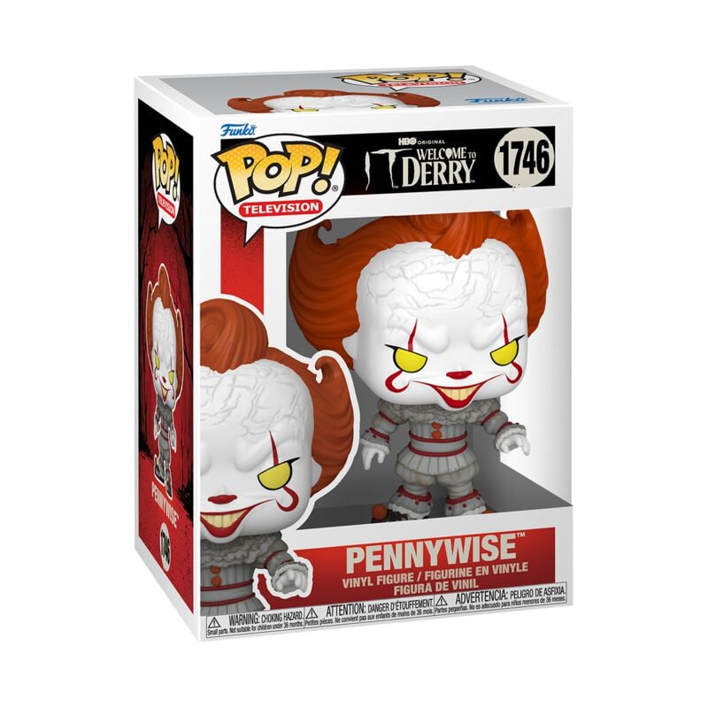 ES Welcome To Derry - Pennywise - Vinyl Figur 1746 Funko Pop! multicolor von ES