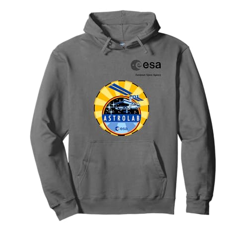 ESA European Space Agency Mission Astrolab Patch Pullover Hoodie von ESA European Space Agency Astrolab Patch Schwarz