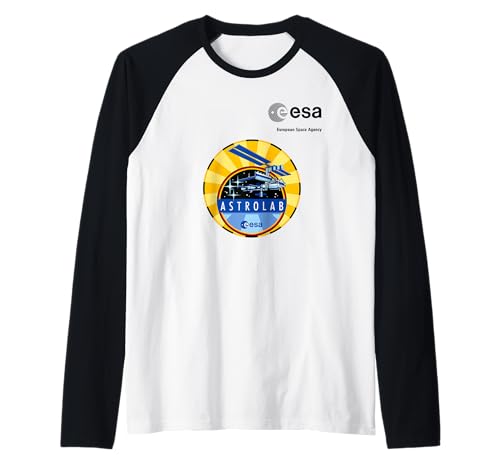 ESA European Space Agency Mission Astrolab Patch Raglan von ESA European Space Agency Astrolab Patch Schwarz