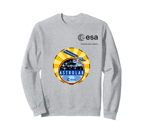 ESA European Space Agency Mission Astrolab Patch Sweatshirt von ESA European Space Agency Astrolab Patch Schwarz