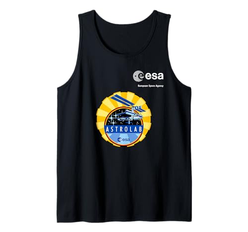 ESA European Space Agency Mission Astrolab Patch Tank Top von ESA European Space Agency Astrolab Patch