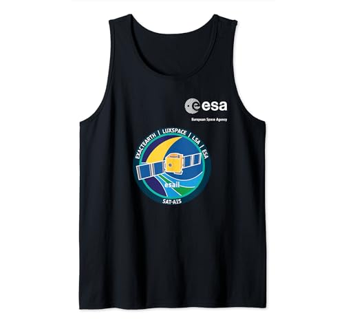 ESA European Space Agency Mission ESAIL Patch Tank Top von ESA European Space Agency ESAIL Weiß