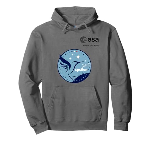 ESA European Space Agency Mission Epsilon Patch Pullover Hoodie von ESA European Space Agency Epsilon Schwarz