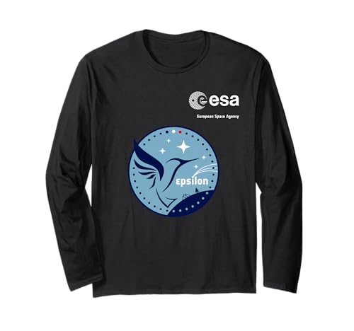 ESA European Space Agency Mission Epsilon Patch Langarmshirt ESA European Space Agency Mission Epsilon Patch Langarmshirt von ESA European Space Agency Epsilon Weiß