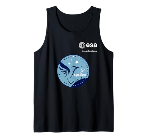 ESA European Space Agency Mission Epsilon Patch Tank Top von ESA European Space Agency Epsilon Weiß
