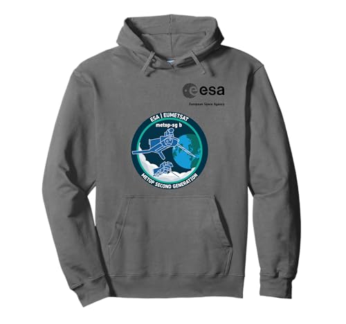 ESA European Space Agency Mission MetOp-SG B Patch Pullover Hoodie ESA European Space Agency Mission MetOp-SG B Patch Pullover Hoodie von ESA European Space Agency MetOp-SG B Schwarz