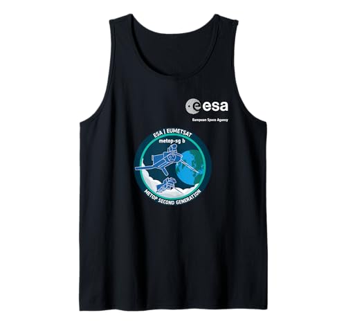 ESA European Space Agency Mission MetOp-SG B Patch Tank Top ESA European Space Agency Mission MetOp-SG B Patch Tank Top von ESA European Space Agency MetOp-SG B Weiß