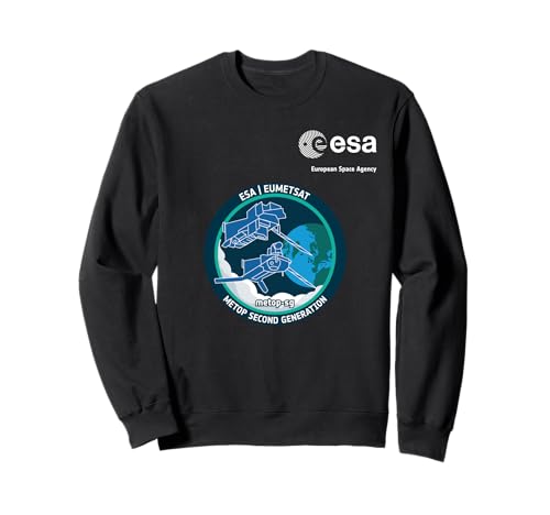 ESA European Space Agency Mission MetOp-SG Patch Sweatshirt ESA European Space Agency Mission MetOp-SG Patch Sweatshirt von ESA European Space Agency MetOp-SG Weiß