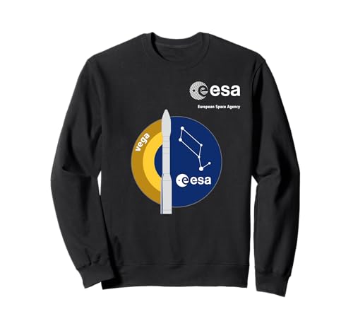 ESA European Space Agency Mission Vega Rakete Patch Sweatshirt ESA European Space Agency Mission Vega Rakete Patch Sweatshirt von ESA European Space Agency Vega Rakete Weiß