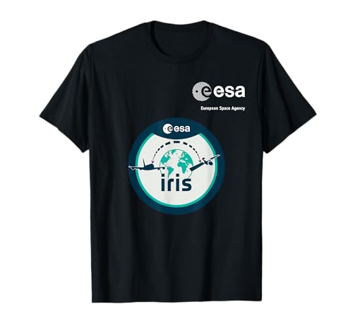 ESA European Space Agency Mission iris Patch T-Shirt ESA European Space Agency Mission iris Patch T-Shirt von ESA European Space Agency iris Weiß