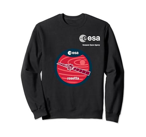 ESA European Space Agency Mission rosetta Patch Sweatshirt von ESA European Space Agency rosetta Weiß
