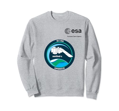 ESA European Space Agency Mission sentinel-2 Patch Sweatshirt von ESA European Space Agency sentinel-2 Schwarz