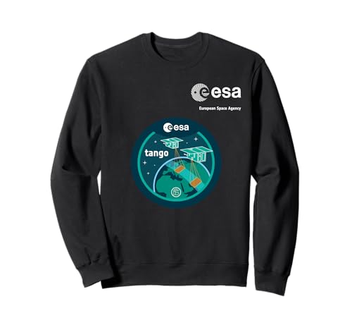 ESA European Space Agency Mission tango Patch Sweatshirt ESA European Space Agency Mission tango Patch Sweatshirt von ESA European Space Agency tango Weiß
