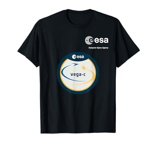 ESA European Space Agency Mission vega-c Patch T-Shirt von ESA European Space Agency vega-c Weiß