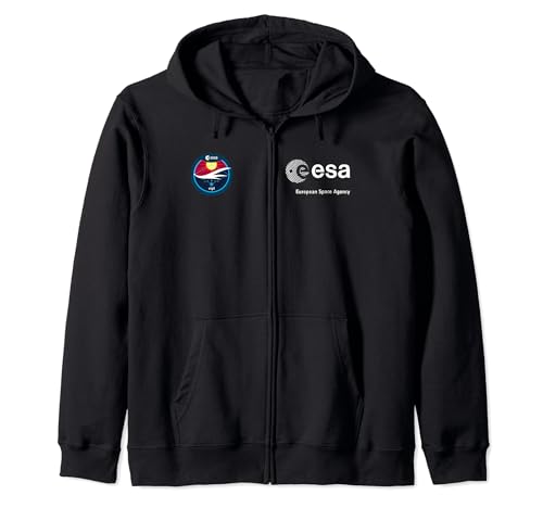 ESA European Space Agency Mission vigil Patch Kapuzenjacke von ESA European Space Agency vigil Weiß