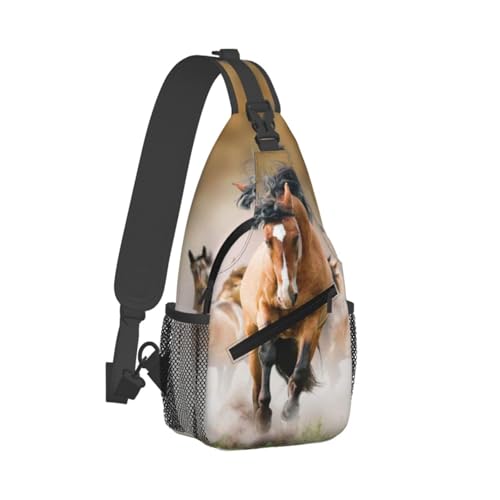 Brusttasche für Pferde, leichte Gurte, robust und langlebig, geeignet für die meisten Menschen, Schwarz , Einheitsgröße von ESASAM