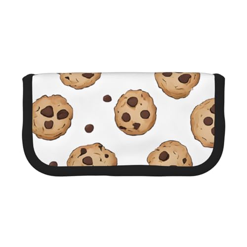 Cookies Food Chocolate Chip Biscuits Große Kapazität Leinwand Federmäppchen Robust und Langlebig Einfach zu Ordnen Verstauen, Schwarz , Einheitsgröße, Schulrucksack Cookies Food Chocolate Chip Biscuits Große Kapazität Leinwand Federmäppchen Robust und Langlebig Einfach zu Ordnen Verstauen, Schwarz , Einheitsgröße, Schulrucksack von ESASAM