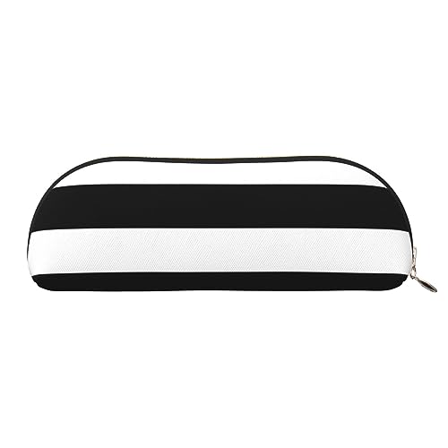 ESASAM Halbrunde Aufbewahrungstasche aus Leder, gestreift, halbrunde Form, einfach und modisch, gold, Einheitsgröße, Schulrucksack von ESASAM