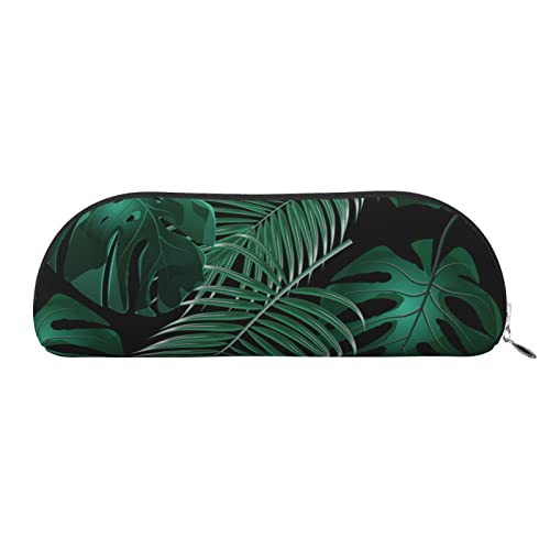 ESASAM Halbrunde Aufbewahrungstasche aus Leder in Bananenblattform, einfach und modisch, silber, Einheitsgröße, Schulrucksack von ESASAM