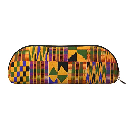 ESASAM Halbrunde Aufbewahrungstasche aus afrikanischem Webleder, halbrunde Form, einfach und modisch, gold, Einheitsgröße, Schulrucksack ESASAM Halbrunde Aufbewahrungstasche aus afrikanischem Webleder, halbrunde Form, einfach und modisch, gold, Einheitsgröße, Schulrucksack von ESASAM