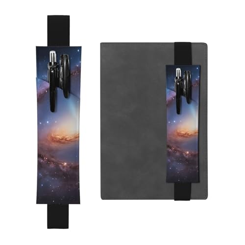 Galaxy Leder-Federmäppchen, Lesezeichen, einfach und elegant, modisch und praktisch von ESASAM