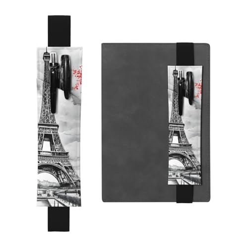 Paris Leder-Federmäppchen, Lesezeichen, einfach und elegant, modisch und praktisch von ESASAM