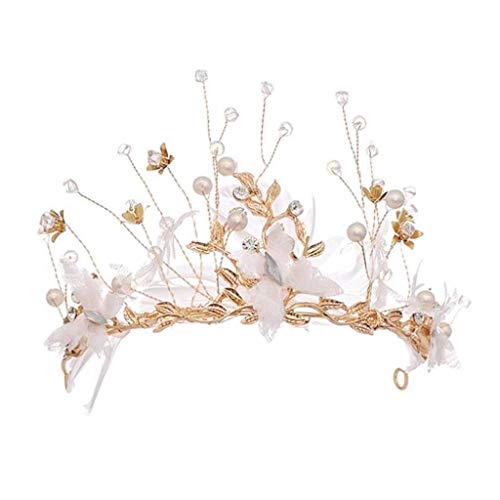 Haarband Krone Haarschmuck Braut Kopfschmuck Frau Strass Kristall Diademe Braut Party Hochzeit Haar die Party von ESBANT