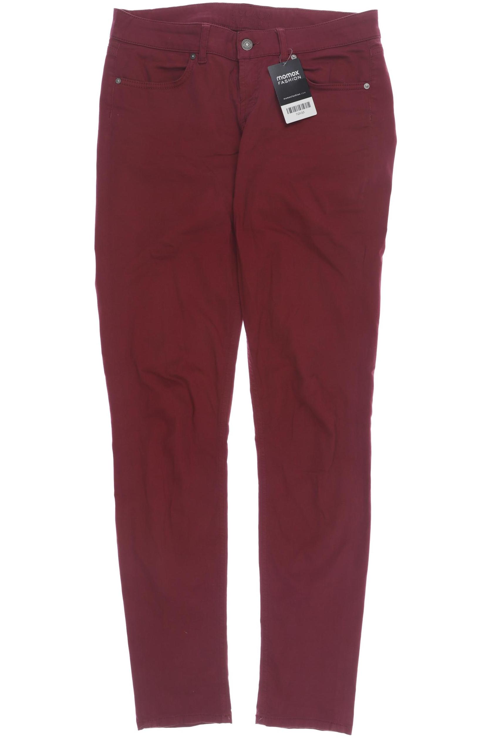 Escada Sport Damen Stoffhose, bordeaux von ESCADA SPORT