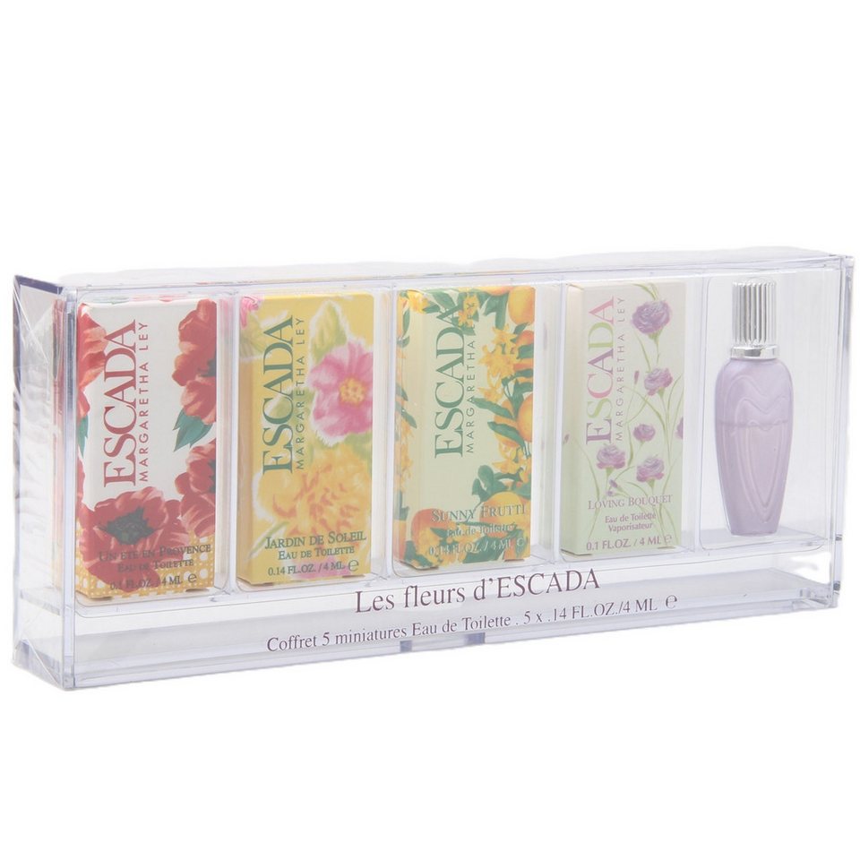 ESCADA Eau de Toilette Escada Les Fleurs 5 Miniaturen Eau de Toilette 5x4ml von ESCADA