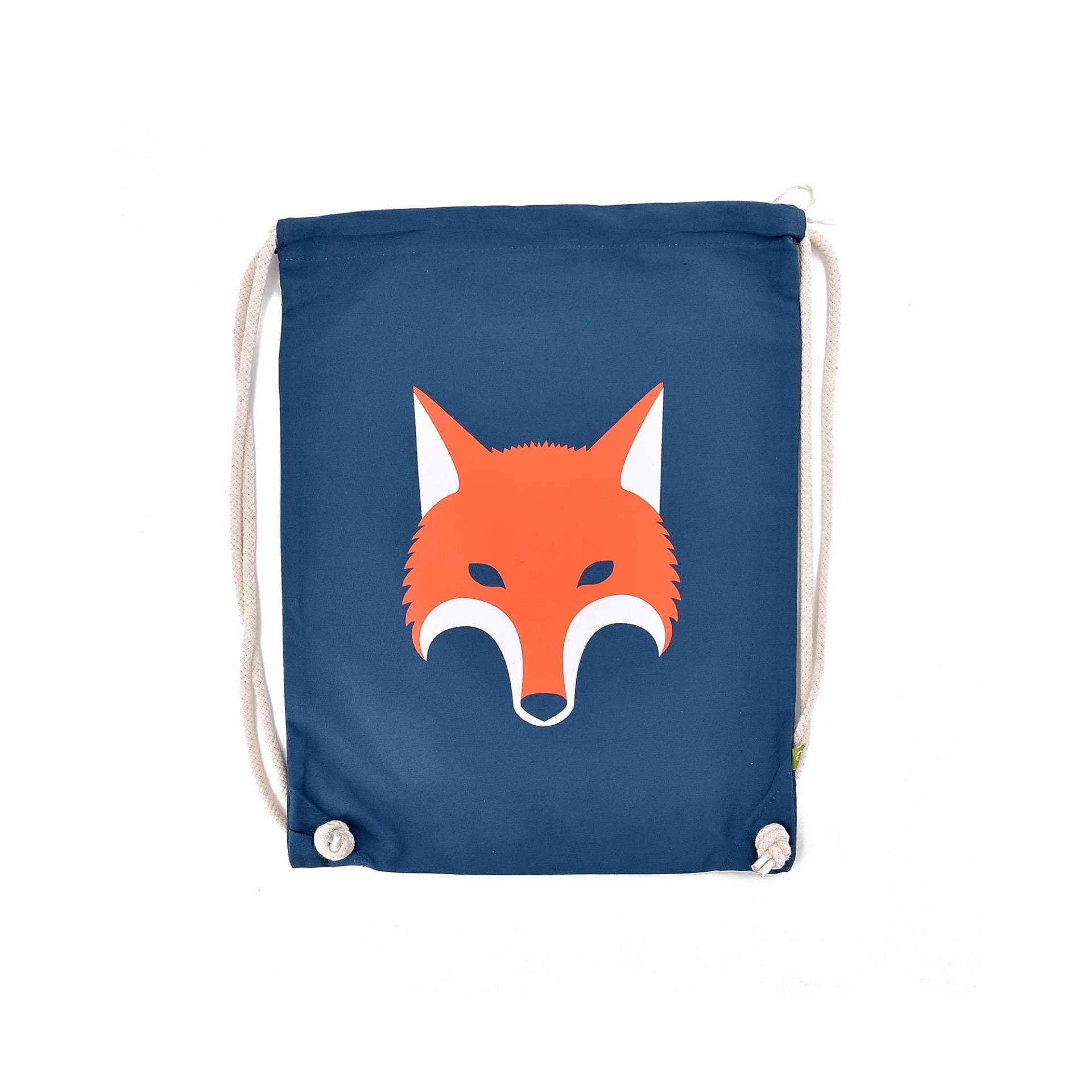 Fuchs - Rucksack, Gym Bag, Tier, Waldtier, Wald, Natur, Biobaumwolle, Bio von ESCAshop