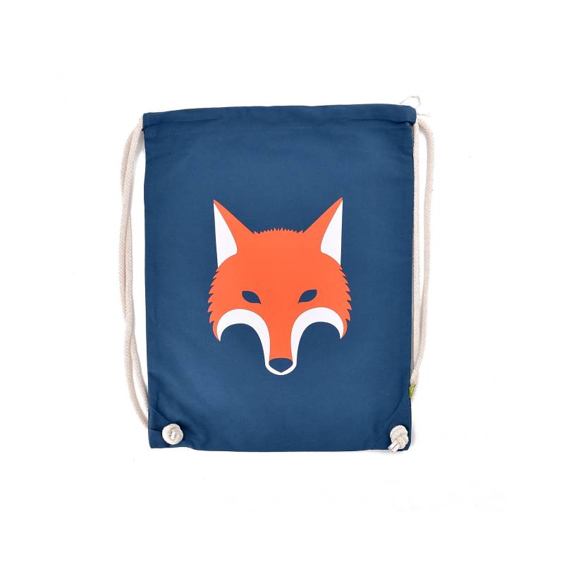 Fuchs - Rucksack, Gym Bag, Tier, Waldtier, Wald, Natur, Biobaumwolle, Bio von ESCAshop