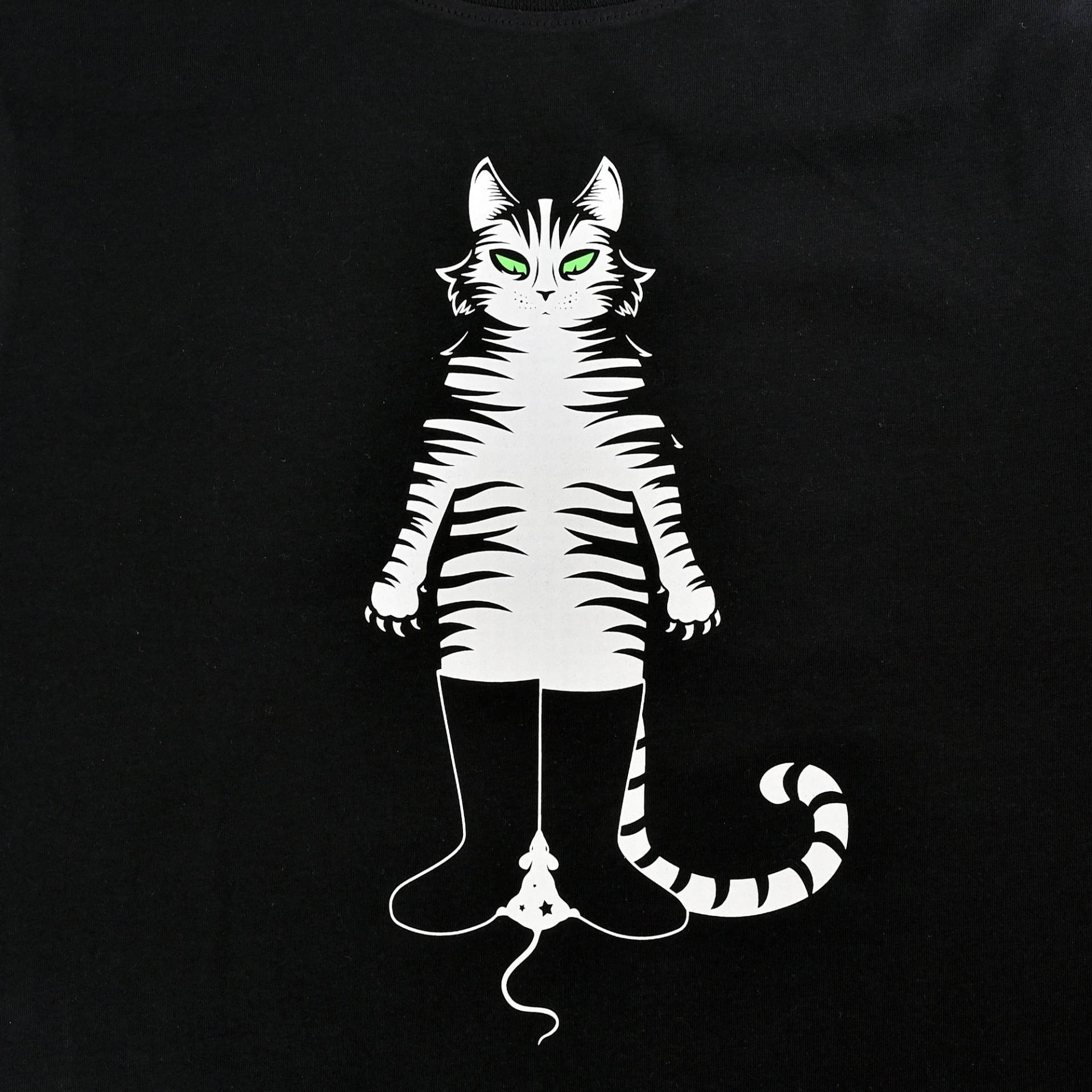 Gestiefelter Kater - Biobaumwoll T-Shirt, Bio, Fair, Nachhaltig, Vegan von ESCAshop