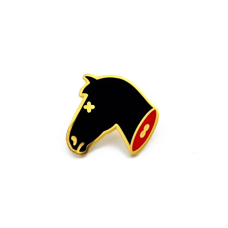 Pferdekopf Emaille Pin - Ein Angebot, Dass Man Nicht Ablehnen Kann Inspiriert Vom Klassiker "Der Pate" von ESCAshop