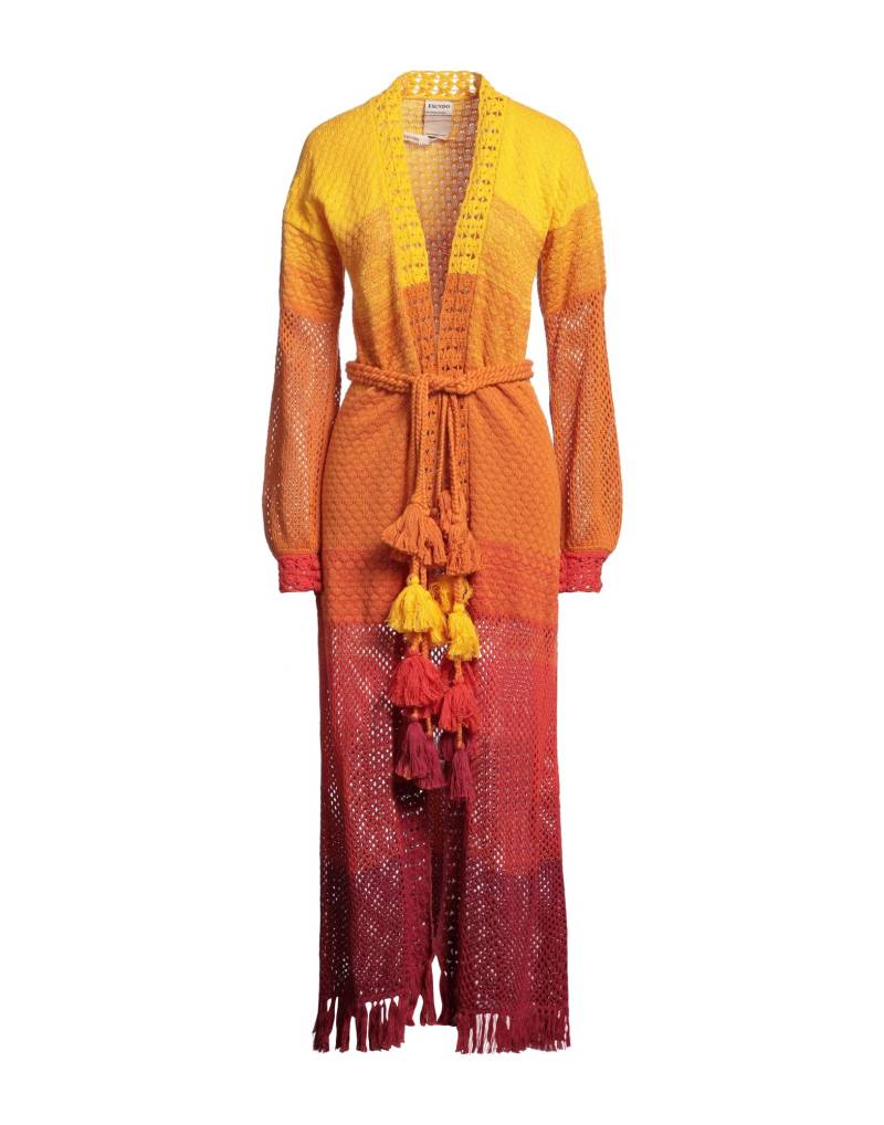 ESCVDO Strickjacke Damen Gelb von ESCVDO