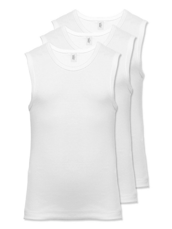 ESGE - Die Wäsche-Macher Achselhemd 3er Pack Herren City Shirt Royal Feinripp (Packung, 3-St) - von ESGE - Die Wäsche-Macher