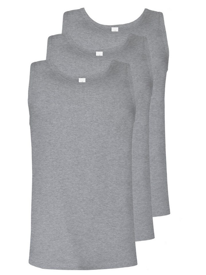 ESGE - Die Wäsche-Macher Achselhemd 3er Pack Herren Sportshirt Monaco Elastic-Single (Packung, 3-St) - von ESGE - Die Wäsche-Macher