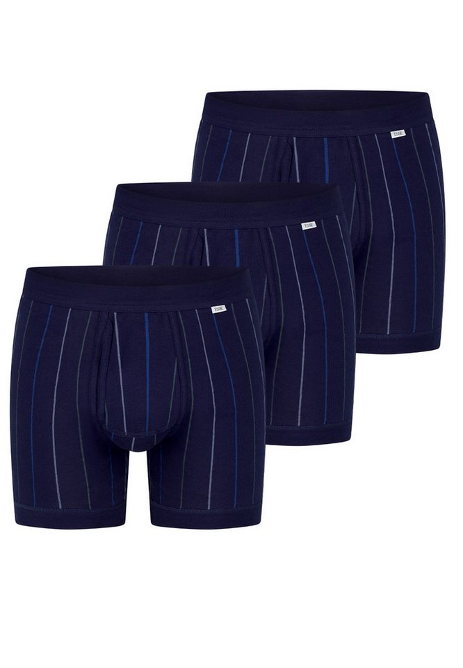 ESGE - Die Wäsche-Macher Retro Boxer 3er Pack Cotton (Spar-Set, 3-St) Retro Short / Pant - Baumwolle - mit Eingriff - Strapazierfähig von ESGE - Die Wäsche-Macher