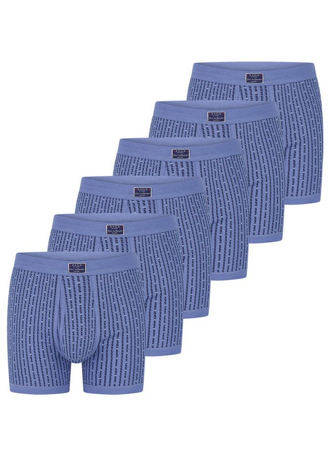 ESGE - Die Wäsche-Macher Retro Boxer 6er Pack Jeans (Spar-Set, 6-St) Retro Short / Pant - Baumwolle - mit Eingriff - Strapazierfähig von ESGE - Die Wäsche-Macher