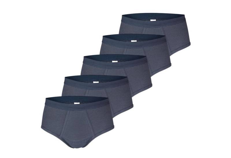 ESGE - Die Wäsche-Macher Slip Feinripp Ringel (5-St) Herren Slips mit Eingriff, Ringel im 5er Pack von ESGE - Die Wäsche-Macher