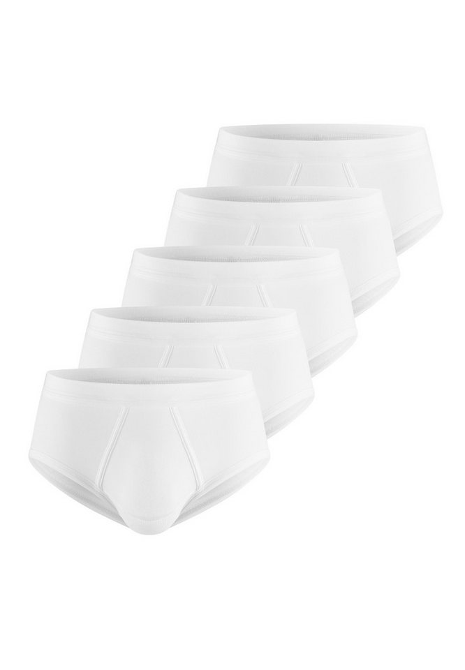 ESGE - Die Wäsche-Macher Slip 5er Pack - Feinripp (Spar-Set, 5-St) Slip / Unterhose - Baumwolle - mit Eingriff - Ohne Seitennähte von ESGE - Die Wäsche-Macher