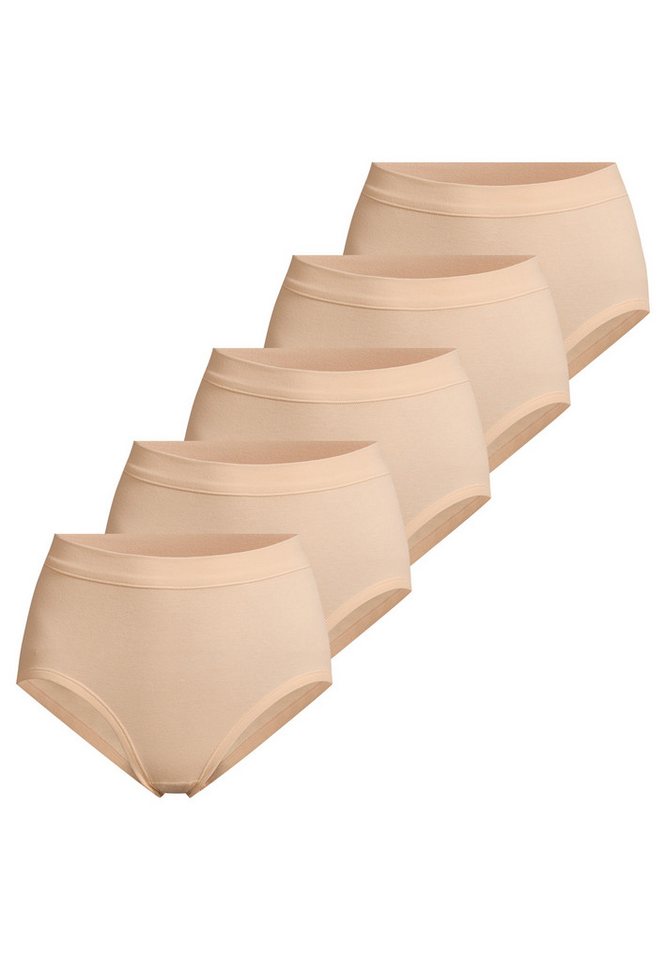 ESGE - Die Wäsche-Macher Taillenslip 5er-Pack Basic - Feinripp (Spar-Set, 5-St) Taillenslip - Baumwolle von ESGE - Die Wäsche-Macher