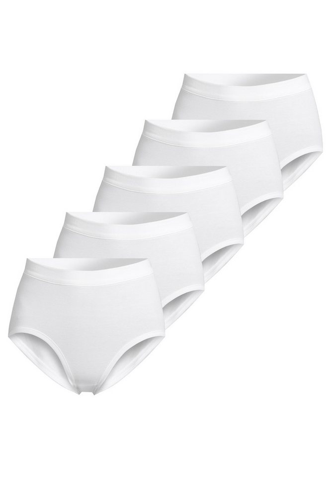 ESGE - Die Wäsche-Macher Taillenslip 5er-Pack Basic - Feinripp (Spar-Set, 5-St) Taillenslip - Baumwolle von ESGE - Die Wäsche-Macher