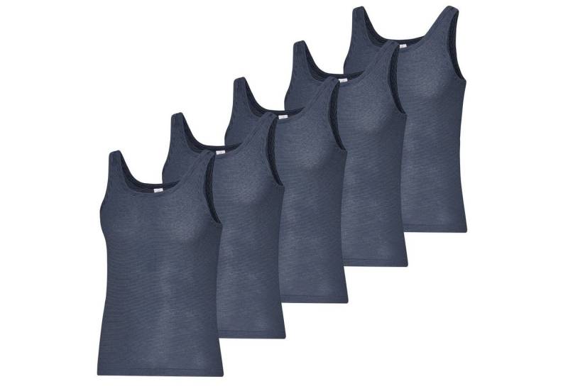 ESGE - Die Wäsche-Macher Unterhemd Feinripp (Mehrpack, 5-St., 5 Stück) Feinripp Ringel im 5er Pack von ESGE - Die Wäsche-Macher