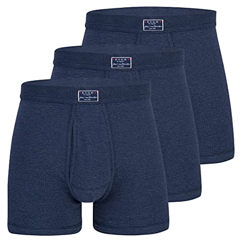ESGE - Feinripp Jeans 320 - Pant mit Eingriff - 3er Pack (8 Marine) von ESGE