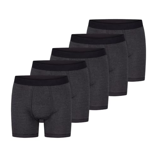 ESGE - Feinripp Ringel 320 - Pant mit Eingriff - 5er Spar-Pack (5 Schwarz) von ESGE
