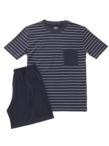ESGE HE-Herren Pyjama kurz, blau(blau (500)), Gr. 48 von ESGE