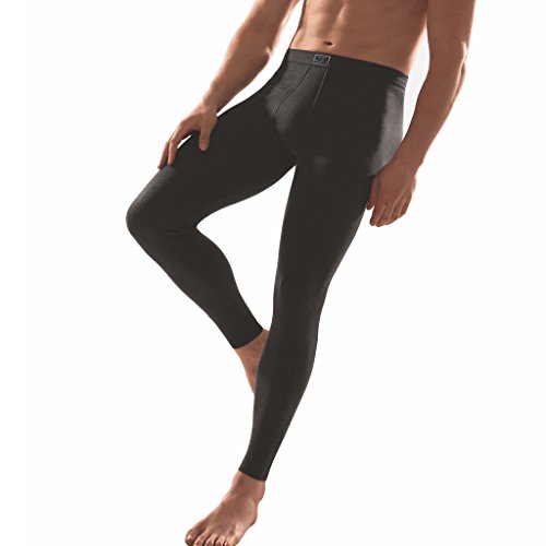 ESGE - Jeans - Herren Unterhose lang mit Eingriff (6, Schwarz) von ESGE